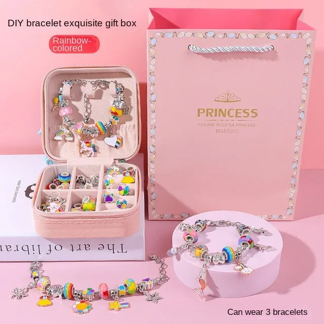 Kit de Bijoux avec Perles (66 Pièces) – Stimule la Créativité et le Divertissement ! - Suglem