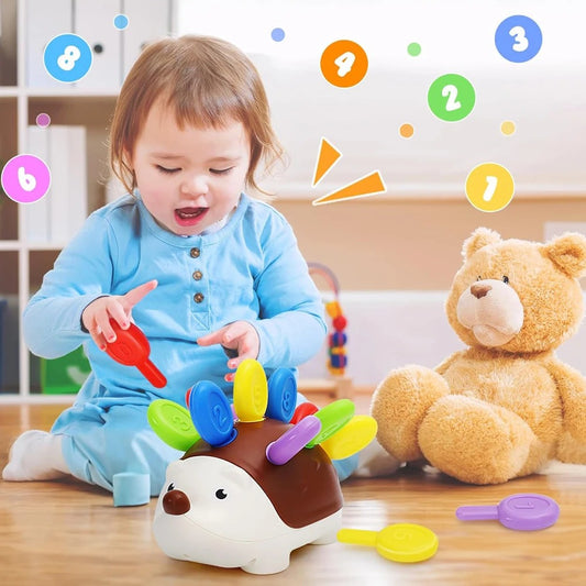 Hérisson Montessori - Jouet Éducatif pour le Développement de l'Enfant ! - Suglem